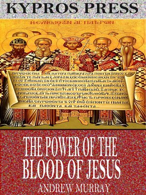 cover image of The Power of the Blood of Jesus
